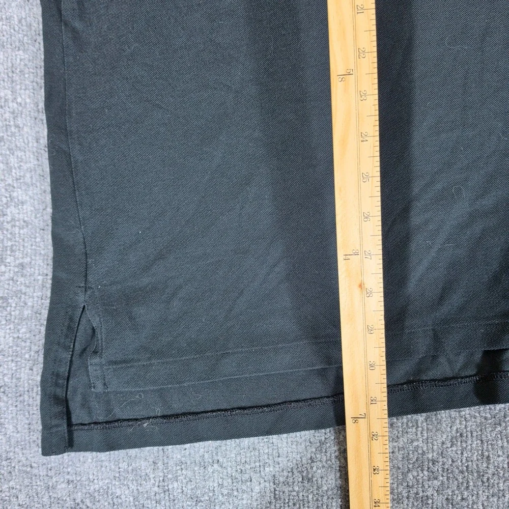Polo Ralph Lauren Black Pima Cotton Polo Shirt Mens 5XB Big & Tall Short Sleeve